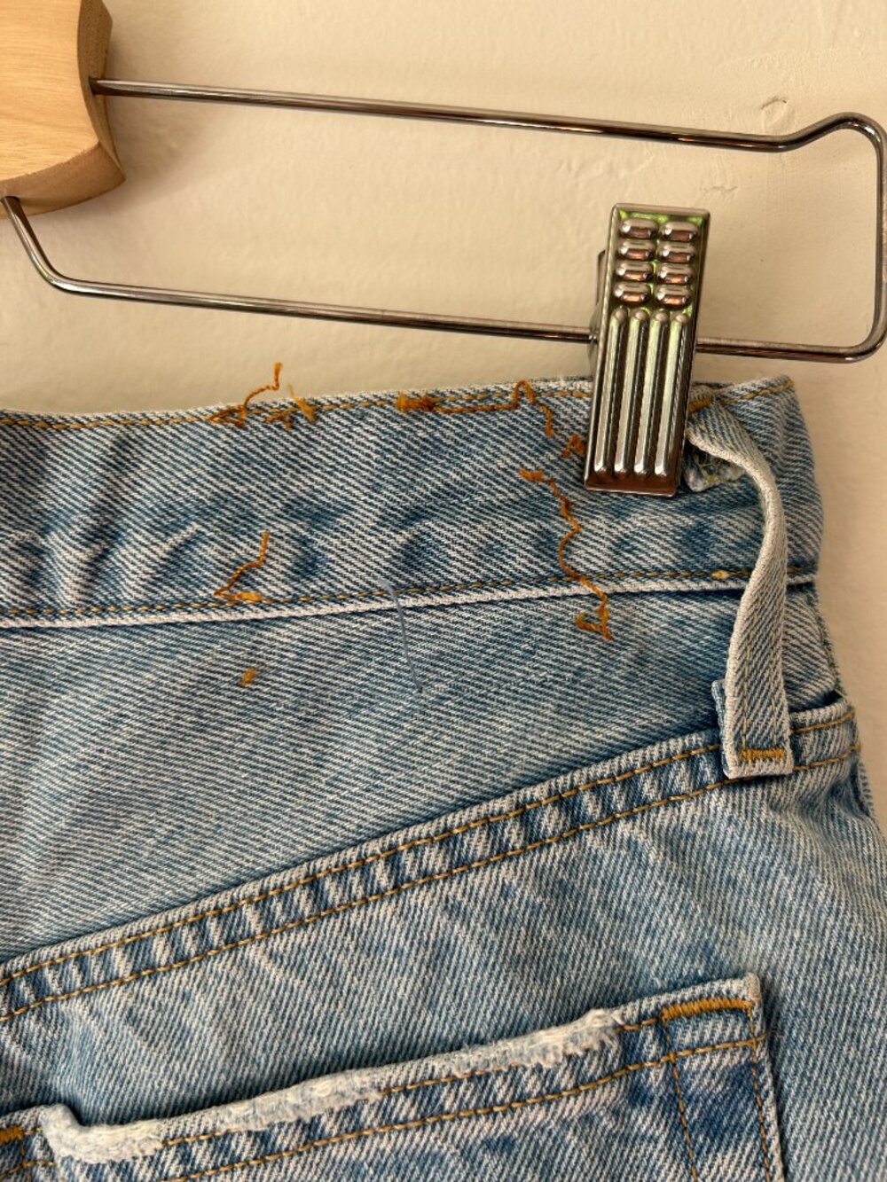 Levi's High Rise Jean Shorts - Picture 6 of 6